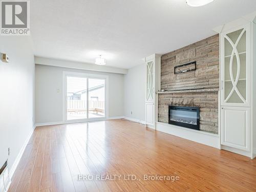 80 Winterfold Drive, Brampton (Madoc), ON - Indoor Photo Showing Living Room With Fireplace