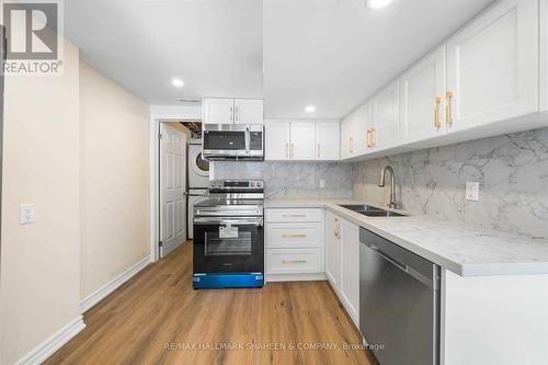 Bsmnt - 96 Rameau Drive, Toronto (Hillcrest Village), ON - Indoor Photo Showing Kitchen With Double Sink With Upgraded Kitchen