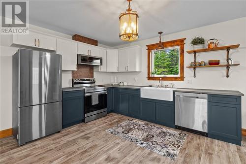 124 Route 239 Highway, Goose Cove, NL - Indoor Photo Showing Kitchen