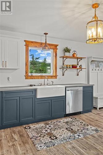 124 Route 239 Highway, Goose Cove, NL - Indoor Photo Showing Kitchen