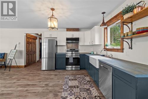 124 Route 239 Highway, Goose Cove, NL - Indoor Photo Showing Kitchen