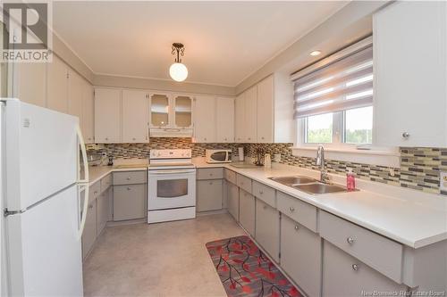 814 113 Route, Inkerman, NB - Indoor Photo Showing Kitchen With Double Sink