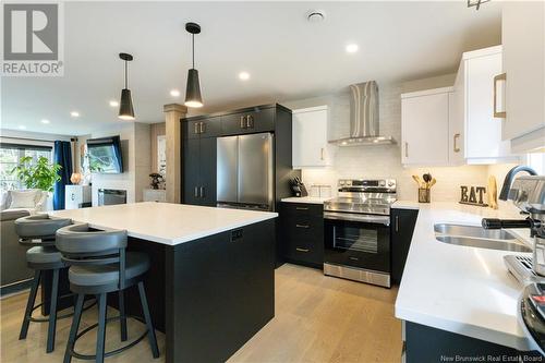 92 Monique, Shediac, NB - Indoor Photo Showing Kitchen With Double Sink With Upgraded Kitchen