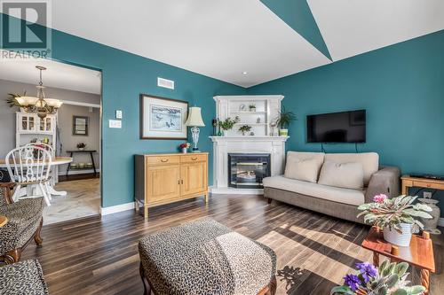 15 Cloudberry Drive, Paradise, NL - Indoor Photo Showing Living Room With Fireplace