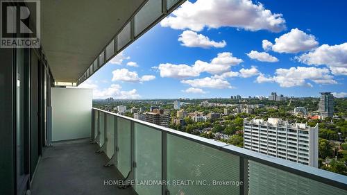 2605 - 200 Bloor Street W, Toronto (Annex), ON - Outdoor With Balcony With View