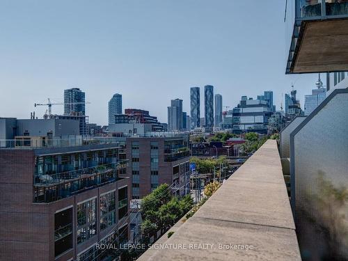 723-510 King St E, Toronto, ON - Outdoor With Balcony With View