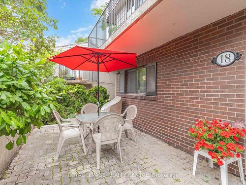 18-1330 Mississauga Valley Blvd, Mississauga, ON - Outdoor With Deck Patio Veranda