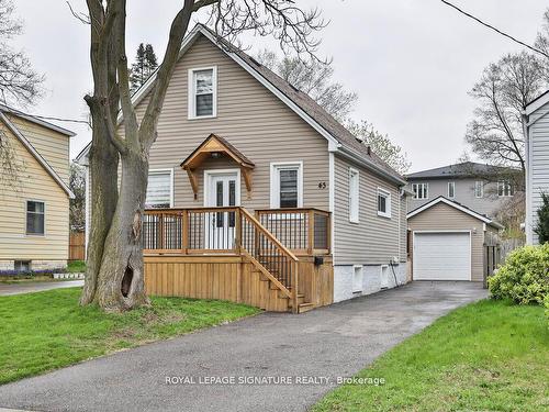 43 Fourth Ave, Kitchener, ON - Outdoor With Deck Patio Veranda With Facade