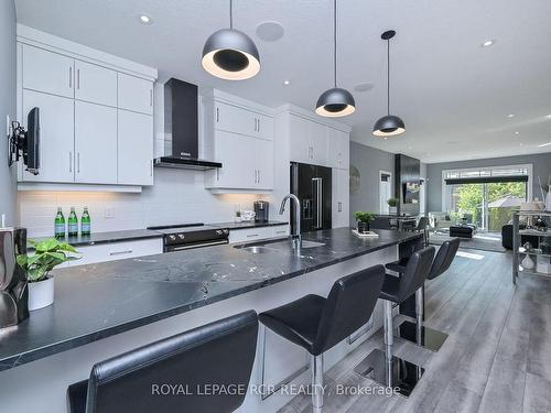 19 Dover Lane, Centre Wellington, ON - Indoor Photo Showing Kitchen With Upgraded Kitchen