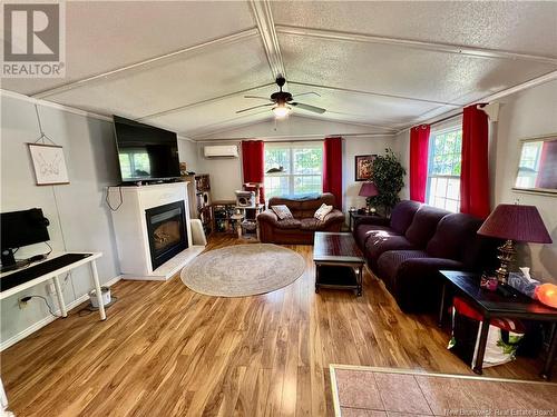 118 Weisner Road, Moncton, NB - Indoor Photo Showing Living Room With Fireplace