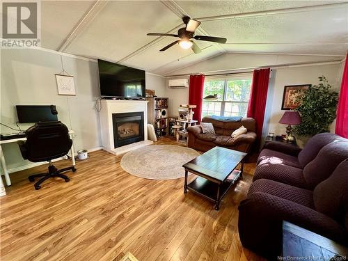 118 Weisner Road, Moncton, NB - Indoor Photo Showing Living Room With Fireplace