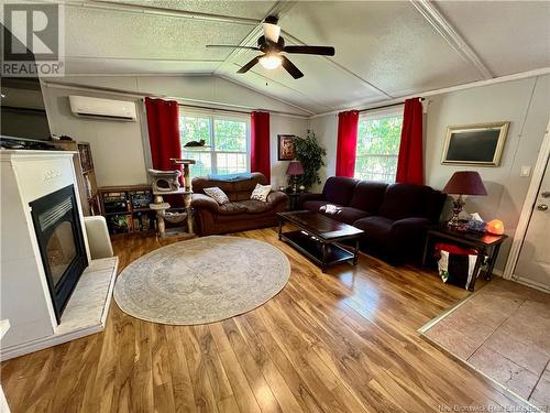 118 Weisner Road, Moncton, NB - Indoor Photo Showing Living Room With Fireplace