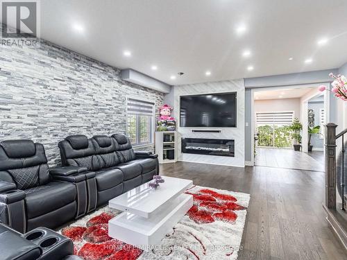 189 Werry Avenue, Southgate, ON - Indoor Photo Showing Living Room With Fireplace