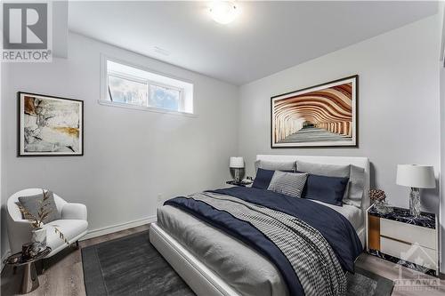 virtually staged - 1031 Jacynthe Street, Hawkesbury, ON - Indoor Photo Showing Bedroom