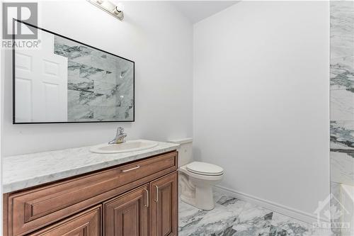 virtually staged - 1031 Jacynthe Street, Hawkesbury, ON - Indoor Photo Showing Bathroom