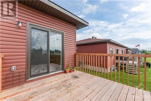 1031 Jacynthe Street, Hawkesbury, ON - Outdoor With Deck Patio Veranda With Exterior