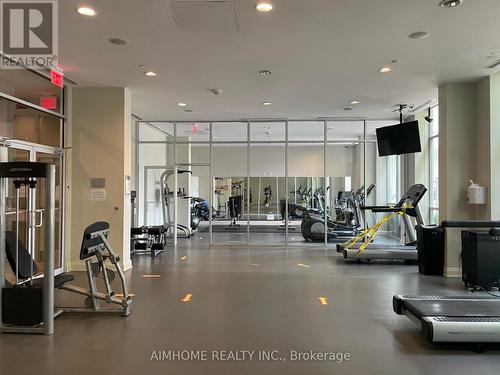 1807 - 66 Forest Manor Road, Toronto (Henry Farm), ON - Indoor Photo Showing Gym Room