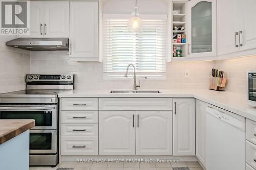 54 Maraboo Court, Brampton, ON - Indoor Photo Showing Kitchen With Double Sink With Upgraded Kitchen