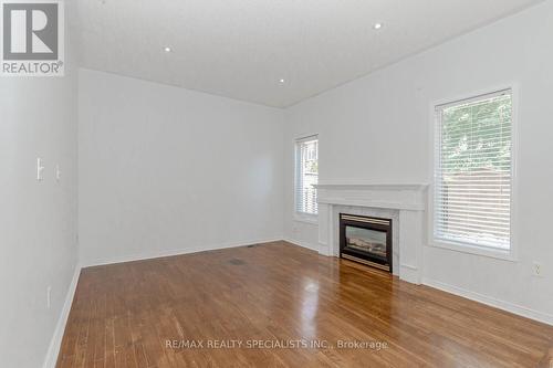 3056 Mcdowell Drive, Mississauga (Churchill Meadows), ON - Indoor Photo Showing Living Room With Fireplace