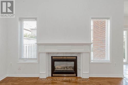 3056 Mcdowell Drive, Mississauga (Churchill Meadows), ON - Indoor Photo Showing Living Room With Fireplace