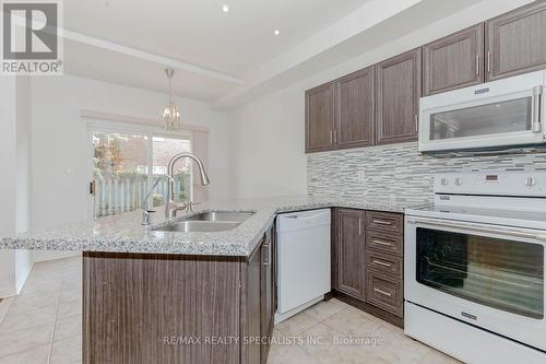 3056 Mcdowell Drive, Mississauga (Churchill Meadows), ON - Indoor Photo Showing Kitchen With Double Sink