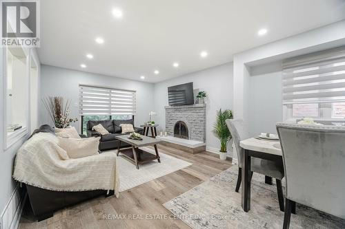 44 Abelard Avenue, Brampton, ON - Indoor With Fireplace