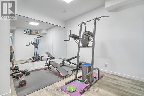 5 Hatton Court, Toronto (Princess-Rosethorn), ON - Indoor Photo Showing Gym Room