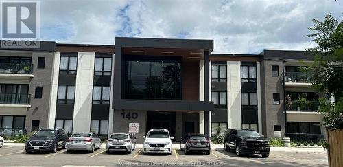 140 Main Street Unit# 207, Kingsville, ON - Outdoor With Balcony With Facade