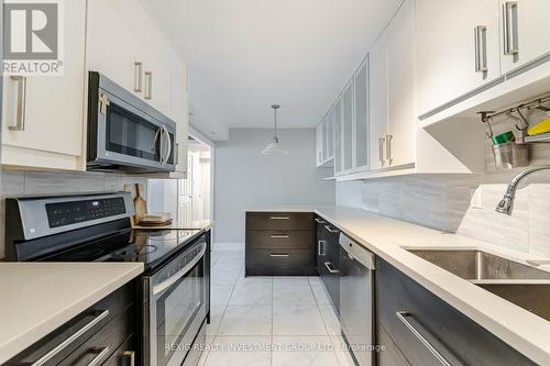 505 - 61 Richview Road, Toronto (Humber Heights), ON - Indoor Photo Showing Kitchen With Double Sink