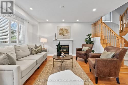 12 Robert Attersley Drive E, Whitby (Taunton North), ON - Indoor Photo Showing Living Room With Fireplace