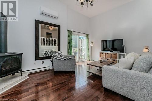 80 Old Country Drive Unit# 35, Kitchener, ON - Indoor Photo Showing Living Room With Fireplace