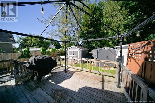 17 Murray Avenue, Fredericton, NB - Outdoor With Deck Patio Veranda With Exterior