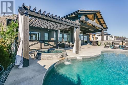 1547 Cabernet Way, West Kelowna, BC - Outdoor With In Ground Pool