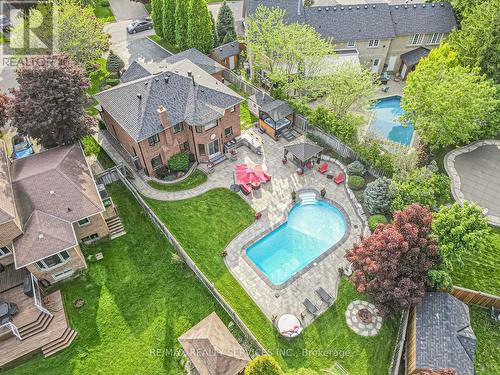 6 Mcarthur Heights, Brampton, ON - Outdoor With In Ground Pool With View