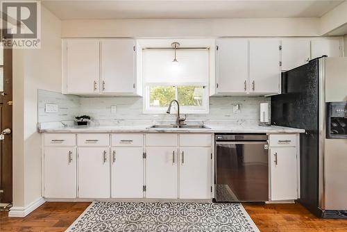 1796 Arthur Road, Windsor, ON - Indoor Photo Showing Kitchen With Double Sink