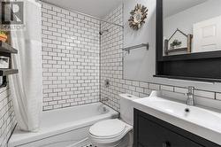 Awesome tile work in the bathroom - 