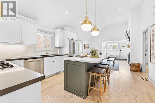 131 Maple Avenue, Georgina (Sutton & Jackson'S Point), ON - Indoor Photo Showing Kitchen With Stainless Steel Kitchen With Upgraded Kitchen