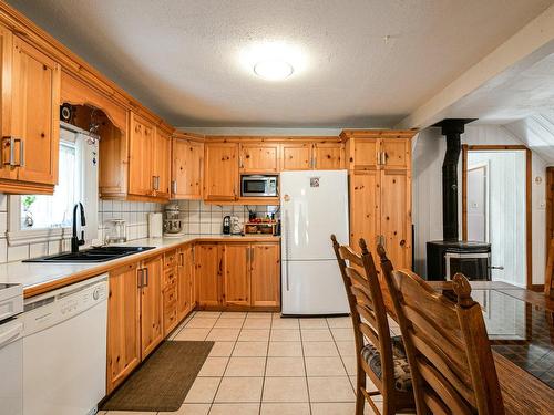 Cuisine - 1460 Rue Deschambault, Sainte-Adèle, QC - Indoor Photo Showing Kitchen With Double Sink