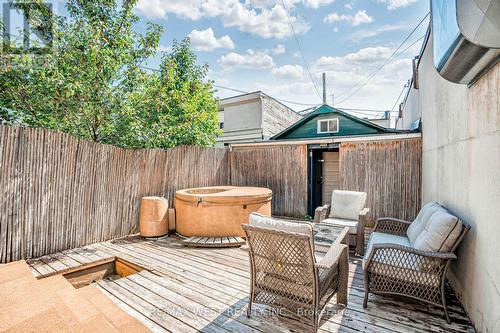 303 Maria Street, Toronto (Junction Area), ON - Outdoor With Deck Patio Veranda With Exterior