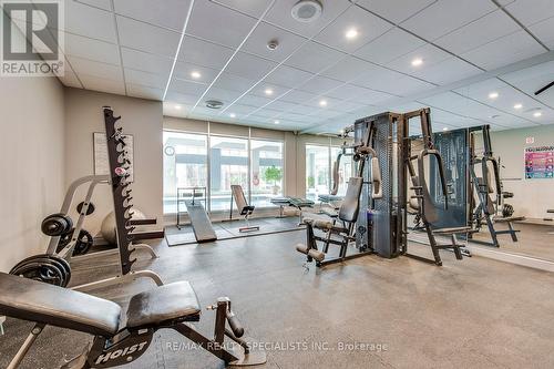 1013 - 50 Kingsbridge Garden Circle W, Mississauga, ON - Indoor Photo Showing Gym Room