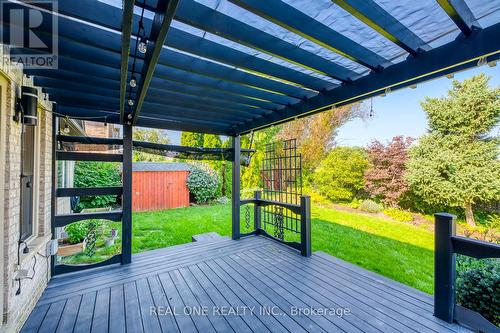 1227 Grace Drive, Oakville, ON - Outdoor With Deck Patio Veranda