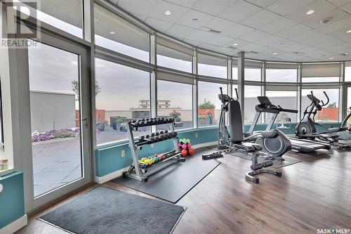 502 2300 Broad Street, Regina, SK - Indoor Photo Showing Gym Room