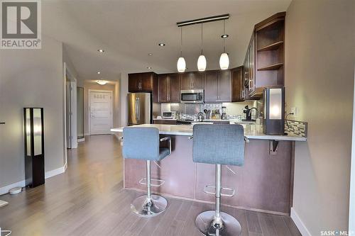 502 2300 Broad Street, Regina, SK - Indoor Photo Showing Kitchen With Upgraded Kitchen