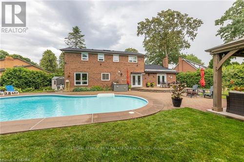 2123 Kawartha Crescent, Mississauga, ON - Outdoor With In Ground Pool With Backyard With Exterior