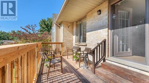 24 - 1500 Richmond Street, London, ON - Outdoor With Deck Patio Veranda With Exterior