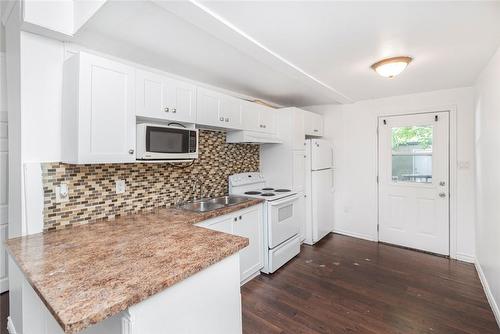 344 Gage Avenue N, Hamilton, ON - Indoor Photo Showing Kitchen With Double Sink