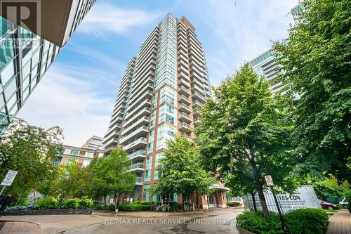 2108 - 50 Lynn Williams Street, Toronto (Niagara), ON - Outdoor With Balcony With Facade