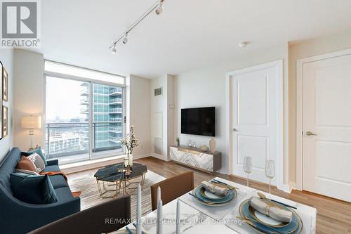 2108 - 50 Lynn Williams Street, Toronto (Niagara), ON - Indoor Photo Showing Living Room