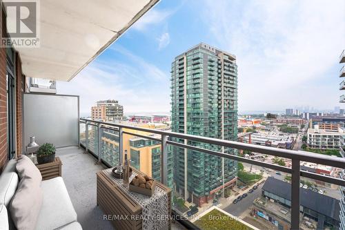 2108 - 50 Lynn Williams Street, Toronto (Niagara), ON - Outdoor With Balcony With View With Exterior