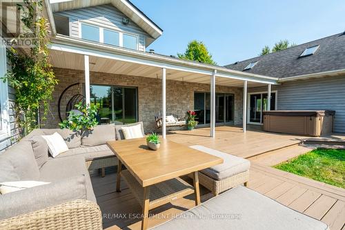 399 Old Brock Road, Hamilton, ON - Outdoor With Deck Patio Veranda